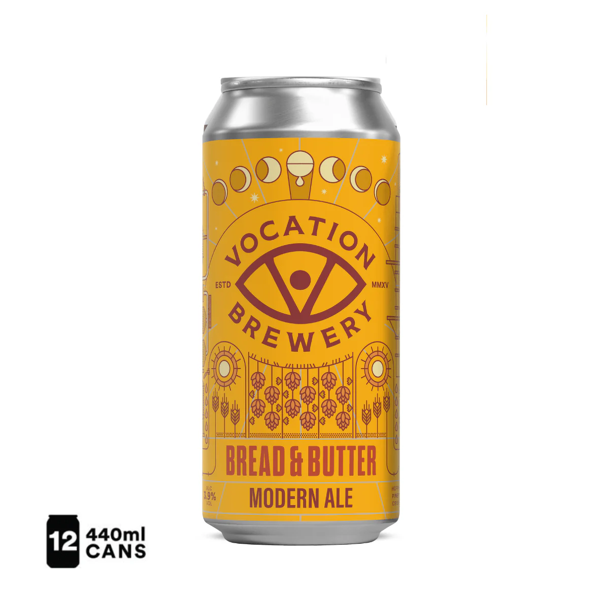 12PK Bread & Butter | 3.9% Dry Hopped Pale Ale 440ml - Image 2