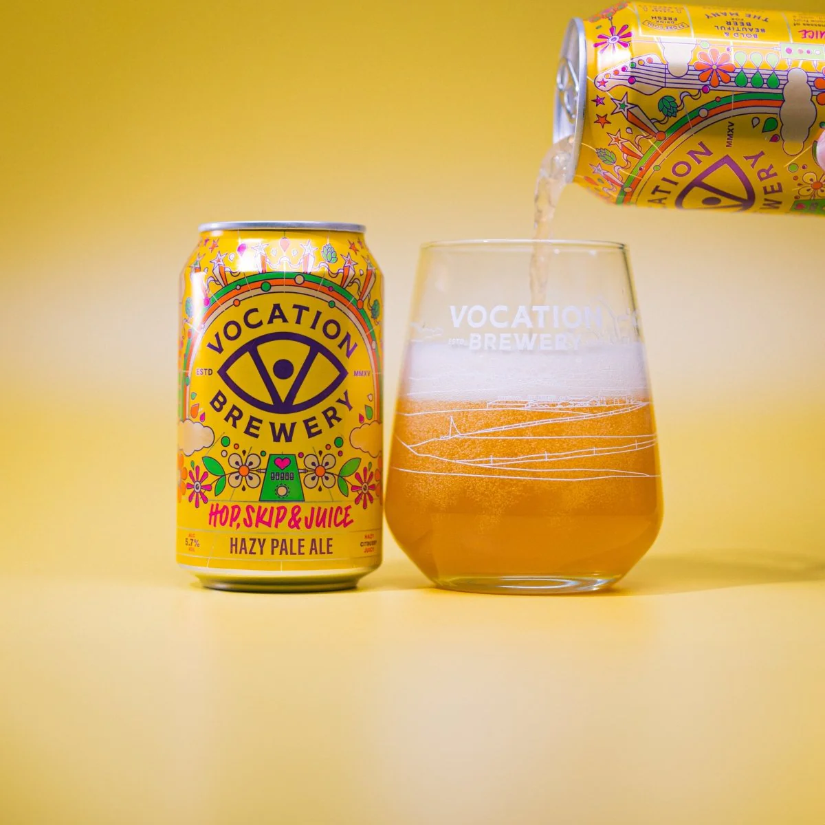 12PK Hop, Skip & Juice | 5.7% Hazy Pale Ale 330ml - Image 6