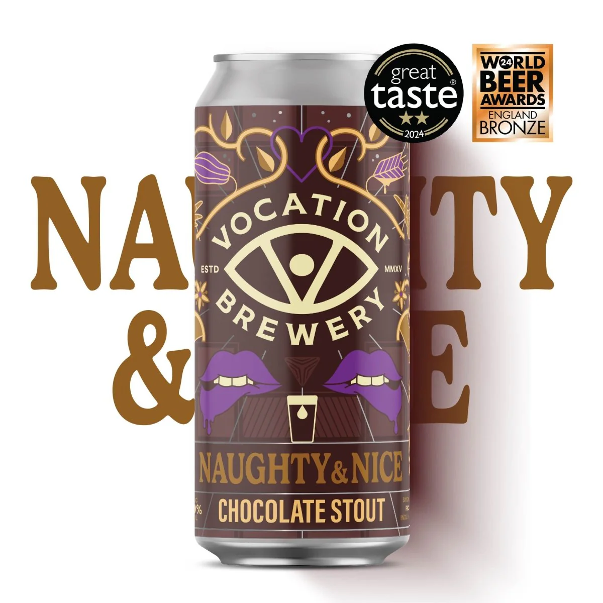 Naughty & Nice | 5.9% Chocolate Stout 440ml - Image 3